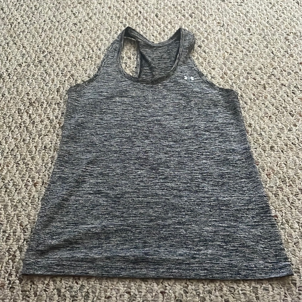 Gray Under Amrour Tank Top